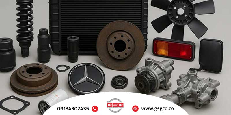 فروشگاه قطعات یدکی بنز